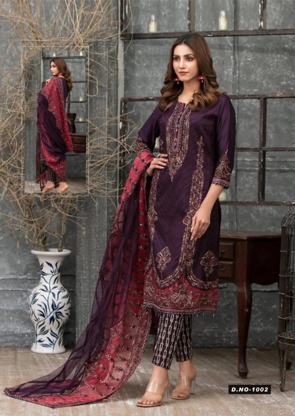 Hala Zafira Karachi Cotton Designer Exclusive Dress Materila